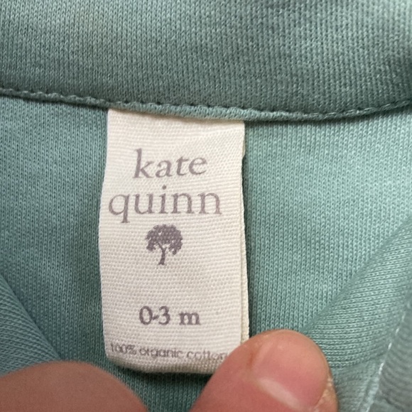NWOT Kate Quinn Short Sleeve Wester Style Cotton Onesie 0-3 Months - Picture 5 of 7